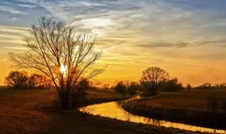 夕阳西下图片 夕阳西下图片